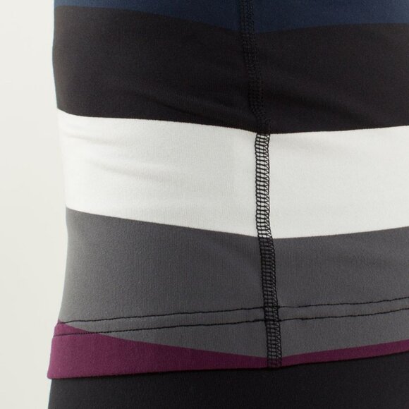 EUC 💎 Lululemon Pow Stripe Angel Wing Cool Racerback  Size 4 - Picture 7 of 9